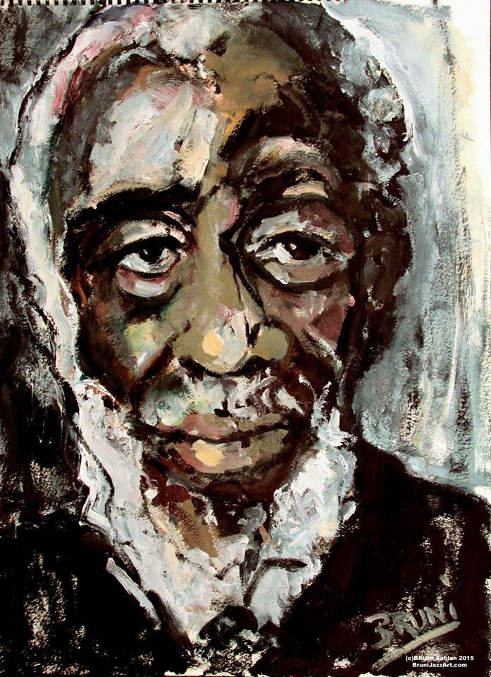 Dick Gregory by BRUNI